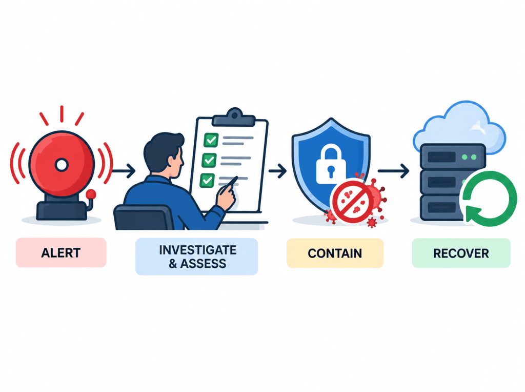 Prepare to Detect, Respond and Recover